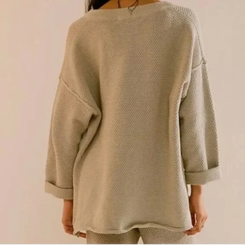 Free People FP Beach | Waffle Knit Henley